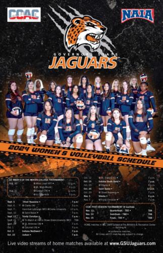 Athletics 2024WomensVolleyball Poster 0824 MS draft3