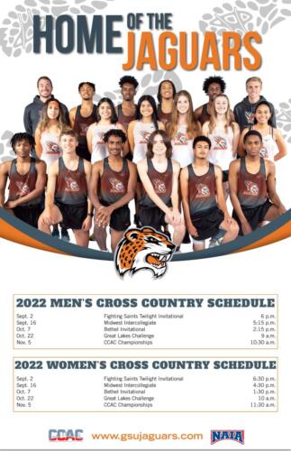 Athletics CrossCountryMxWSchedule Poster 0922 MS draft2